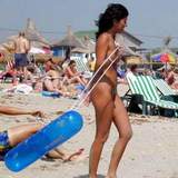 nude in public beach