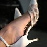 soles of female feet