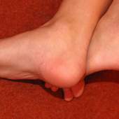 woman foot