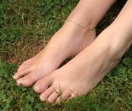 celebrity foot woman