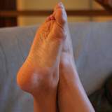 nylon and feet