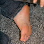 upskirts feet pantyhose