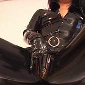 fetish rubber suit