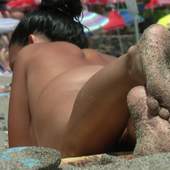 beach nudist voyeur