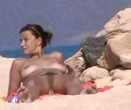 beach topless boob