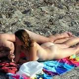 hot couple beach