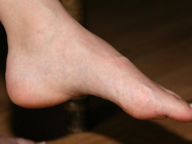 Female foot mature