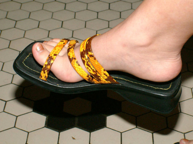 Jessica simpsons foot pic