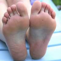 bare female foot