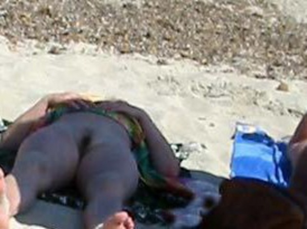 Jackson sunbathing naked